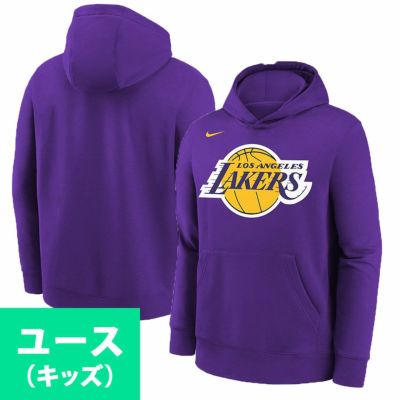 NBA レイカーズ パーカー ユースサイズ Club Logo Hoody ナイキ/Nike パープル