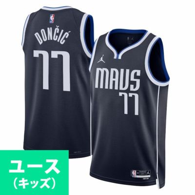 NBA ルカ・ドンチッチ マーベリックス ユニフォーム ユースサイズ スウィングマン Swingman ステートメント ジョーダン/Jordan ネイビー
