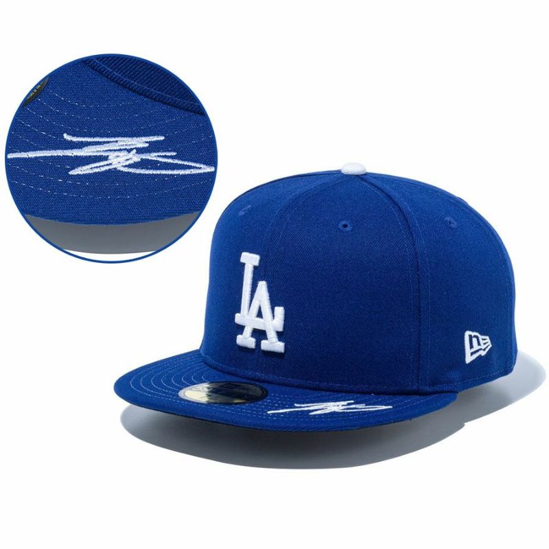 MLB 大谷翔平 ドジャース キャップ シグネイチャーコレクション 59FIFTY Fitted Hat ニューエラ/New Era ロイヤル  oh24gd | セレクション | MLB NBA NFL プロ野球グッズ専門店 公式オンラインストア