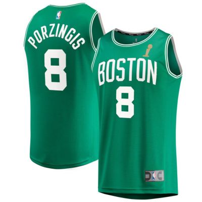 NBA クリスタプス・ポルジンギス セルティックス ユニフォーム NBAファイナル2024 優勝記念 Champions Fast Break Jersey Fanatics