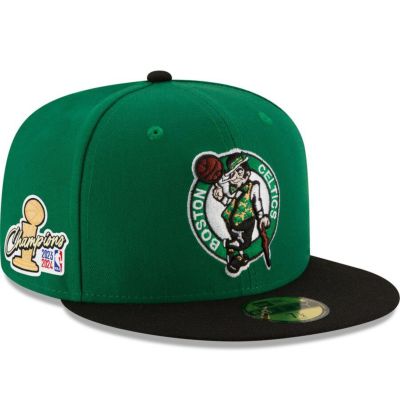 NBA セルティックス キャップ NBAファイナル2024 優勝記念 Champions Side Patch 59FIFTY Fitted ニューエラ/New Era Kelly Green/Black