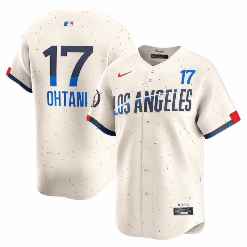 MLB 大谷翔平 ドジャース ユニフォーム 2024 シティーコネクト リミテッド ジャージ ナイキ/Nike クリーム | セレクション | MLB  NBA NFL プロ野球グッズ専門店 公式オンラインストア