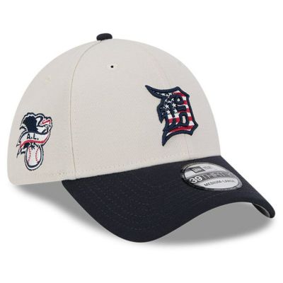 MLB タイガース キャップ 2024 独立記念日 Fourth of July 39THIRTY Flex Hat ニューエラ/New Era カーキ ブラック