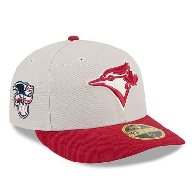 MLB ブルージェイズ キャップ 2024 独立記念日 Fourth of July 59FIFTY Low Profile ニューエラ/New Era カーキ レッド