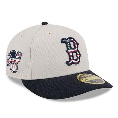 MLB レッドソックス キャップ 2024 独立記念日 Fourth of July 59FIFTY Low Profile ニューエラ/New Era カーキ ブラック