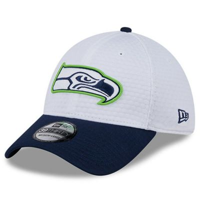 NFL シーホークス キャップ トレーニングキャンプ2024 Training Camp 39THIRTY Flex Hat ニューエラ/New Era ホワイト カレッジネイビー