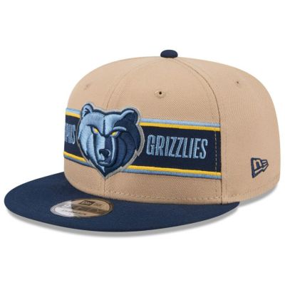 NBA グリズリーズ キャップ ドラフト2024 9FIFTY Snapback Hat ニューエラ/New Era Tan/Navy