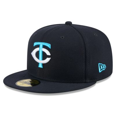 MLB ミネソタ・ツインズ キャップ 【国内版】 2024 Father's Day 父の日 59FIFTY Fitted Hat ニューエラ/New Era ネイビー【nejp】