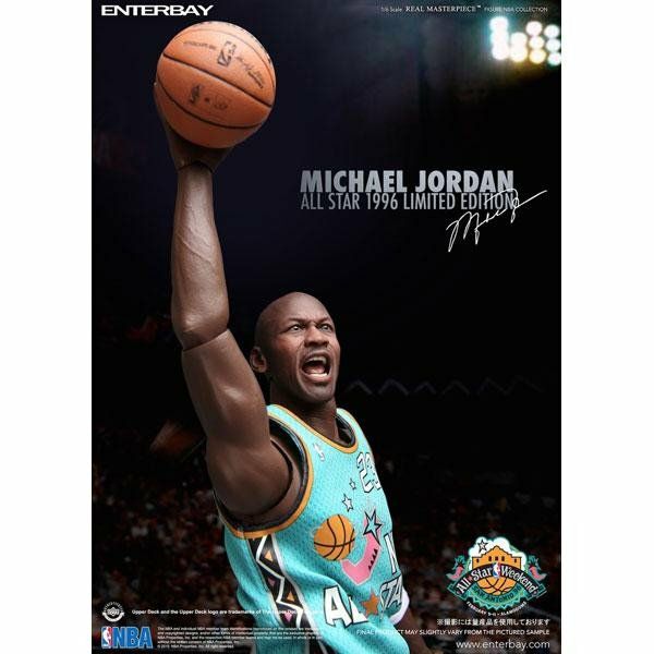 NBA ブルズ マイケル・ジョーダン All-Star 1996 エンターベイ/ENTERBAY (1/6 リアルマスターピース コレクティブル  フィギュア オールスター1996) | セレクション | MLB NBA NFL プロ野球グッズ専門店 公式オンラインストア