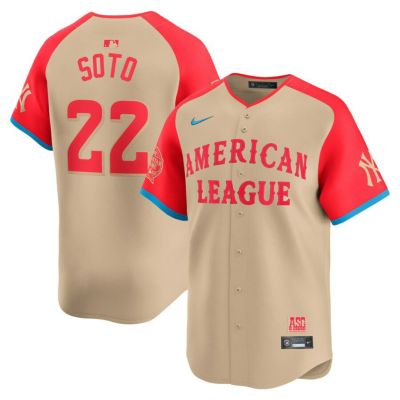 MLB フアン・ソト パドレス ユニフォーム オールスターゲーム2024 リミテッド Player Jersey ナイキ/Nike クリーム |  セレクション | MLB NBA NFL プロ野球グッズ専門店 公式オンラインストア