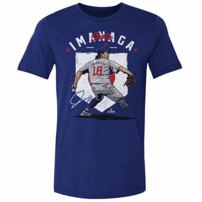 MLB 今永昇太 カブス Tシャツ Chicago C Country Flag WHT 500Level ロイヤル
