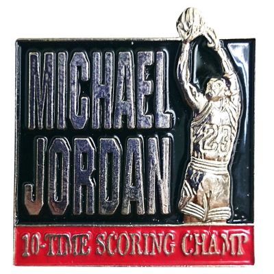 NBA ブルズ マイケル・ジョーダン 引退記念 ピンバッジ 10タイム
