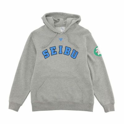 西武ライオンズ グッズ 復刻パーカー  Fanatics JP グレー2002