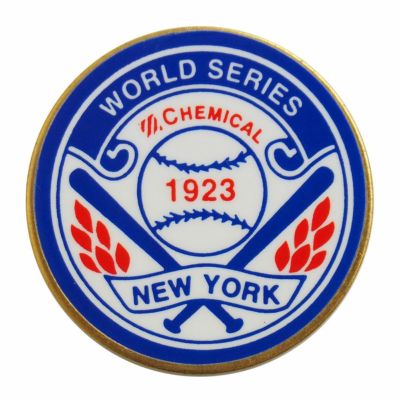 MLB ヤンキース ワールドシリーズ チェイス ピンバッジ 1923 SGA レアアイテム
