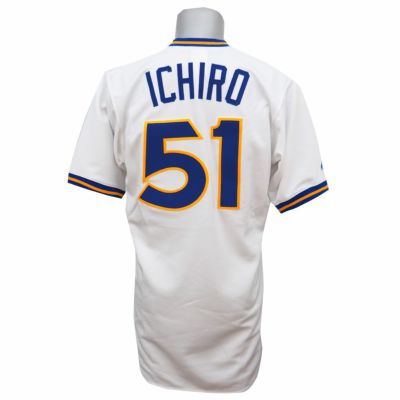 リニューアル記念メガセール MLB マリナーズ イチロー スローバック TBC ユニフォーム マジェスティック/Majestic レアアイテム 