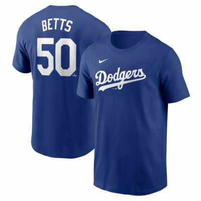 MLB ムーキー・ベッツ ドジャース Tシャツ Fuse ネーム＆ナンバー T-Shirt ナイキ/Nike ロイヤル