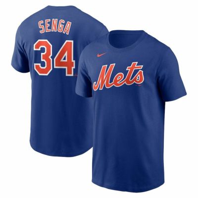 MLB 千賀滉大 メッツ Tシャツ 2024 Fuse ネーム＆ナンバー T-Shirt ナイキ/Nike ロイヤル