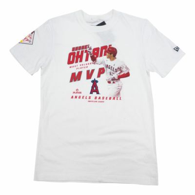 MLB 大谷翔平 エンゼルス Tシャツ 2023 ア・リーグ MVP T-Shirt 【スタジアム限定】 ニューエラ/New Era ホワイト