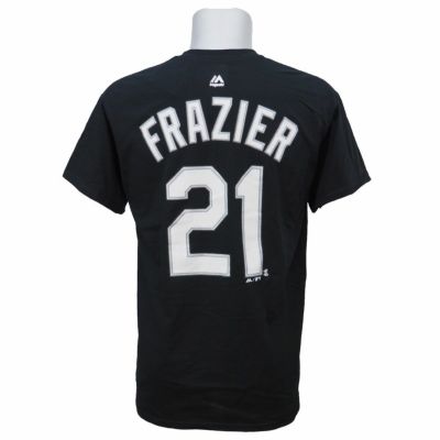 リニューアル記念メガセール MLB ホワイトソックス トッド・フレーザー Tシャツ マジェスティック/Majestic ブラック 