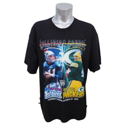 NFL 1997年 第31回 スーパーボウル ブレッドソー vs ファーヴ Tシャツ Starter/スターター ブラック レアアイテム【OCSL】  2212fsg