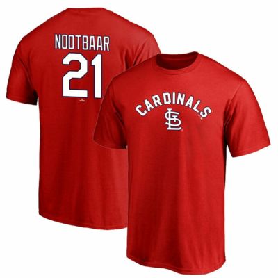 MLB ラーズ・ヌートバー カージナルス Tシャツ ネーム＆ナンバーTシャツ Fanatics JP レッド