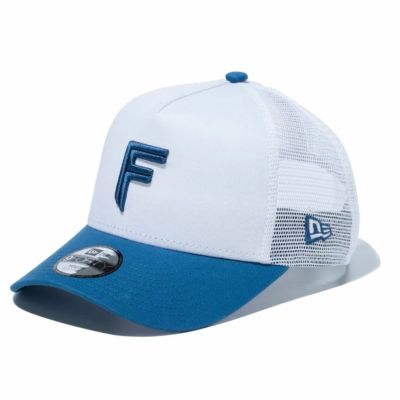 北海道日本ハムファイターズ グッズ キャップ ユースキッズ Youth 9FORTY A-Frame トラッカー ニューエラ/New Era ホワイト ブルー
