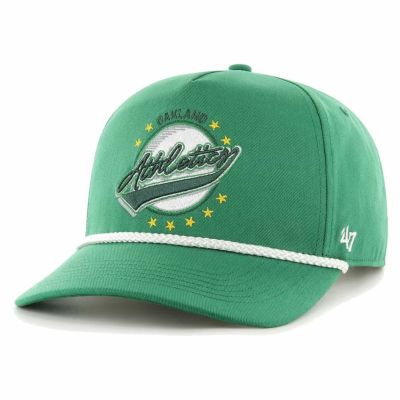 MLB アスレチックス キャップ Wax Pack Premier Hitch Cap 47Brand ケリーグリーン