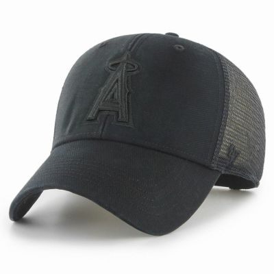 MLB エンゼルス キャップ Flagship Wash MVP Cap 47Brand ブラック ブラック