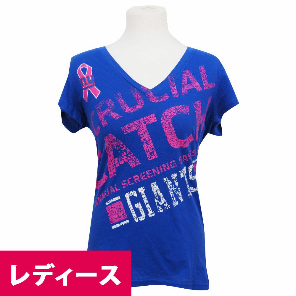 Nfl ジャイアンツ ピンクリボン ファンファーレ Tシャツ ナイキ Nike ブルー Ocsl セレクション Mlb Nba Nfl プロ野球グッズ専門店 公式オンラインストア