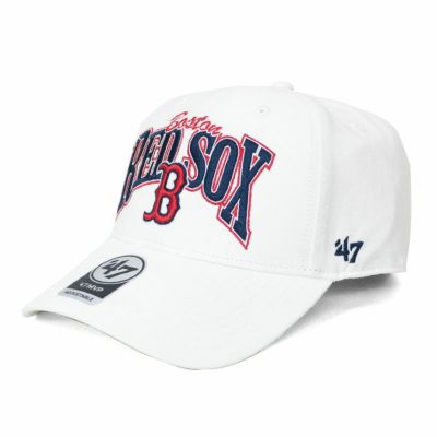 MLB レッドソックス キャップ Keystone MVP Cap 47Brand ホワイト