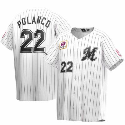 千葉ロッテマリーンズ グッズ ユニフォーム グレゴリー・ポランコ #22 レプリカユニホーム ミズノ/MIZUNO ホーム