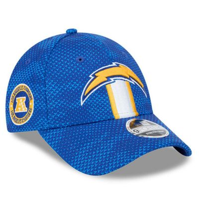 NFL チャージャース キャップ 2024 サイドライン 9FORTY Stretch-Snap Hat ニューエラ/New Era ブルー