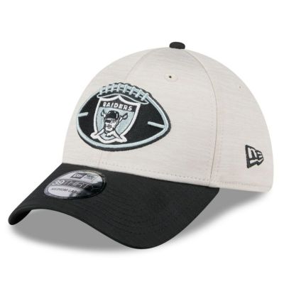 NFL レイダース キャップ 2024 サイドライン Historic 39THIRTY Flex Hat ニューエラ/New Era ストーン ブラック