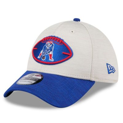 NFL ペイトリオッツ キャップ 2024 サイドライン Historic 39THIRTY Flex Hat ニューエラ/New Era ストーン ロイヤル