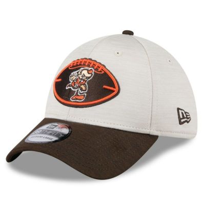 NFL ブラウンズ キャップ 2024 サイドライン Historic 39THIRTY Flex Hat ニューエラ/New Era ストーン ブラウン
