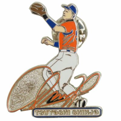 MLB メッツ 新庄剛志 シグネチャー ピンバッジ レアアイテム