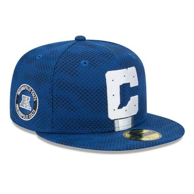 NFL コルツ キャップ 2024 サイドライン 59FIFTY Fitted Hat ニューエラ/New Era ロイヤル