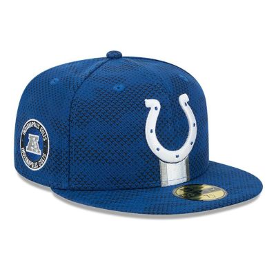 NFL コルツ キャップ 2024 サイドライン 59FIFTY Fitted Hat ニューエラ/New Era ロイヤル