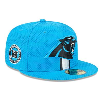 NFL パンサーズ キャップ 2024 サイドライン 59FIFTY Fitted Hat ニューエラ/New Era ブルー