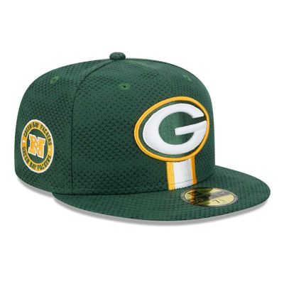 NFL パッカーズ キャップ 2024 サイドライン 59FIFTY Fitted Hat ニューエラ/New Era グリーン