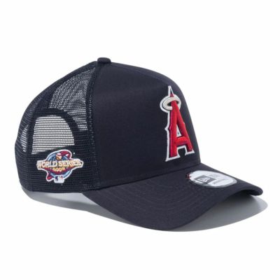 MLB エンゼルス キャップ A-Frame 9FORTY ワールドシリーズ サイドパッチ ニューエラ/New Era ネイビー【nejp】