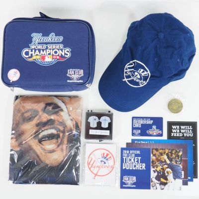 MLB ヤンキース ファンクラブセット 2009 ワールド チャンピオンズ キット SGA レアアイテム