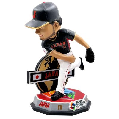 WBC ダルビッシュ有 Japan ボブルヘッド 【72個限定】2023 WBC優勝記念 Away Uniform Bobblehead フィギュア FOCO ネイビー