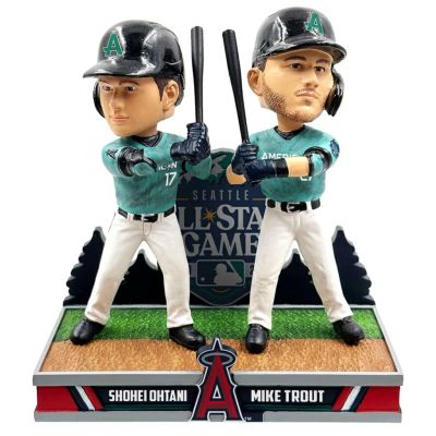 MLB 大谷翔平 & マイク・トラウト エンゼルス ボブルヘッド 【72個限定】AGS 2023 Dual Mini Bobblehead フィギュア FOCO