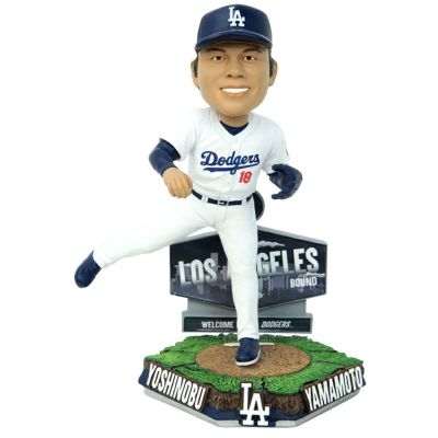 MLB 山本由伸 ドジャース ボブルヘッド 【1024個限定】Dodgers LA-Bound Bobblehead フィギュア FOCO【2411FSPR】