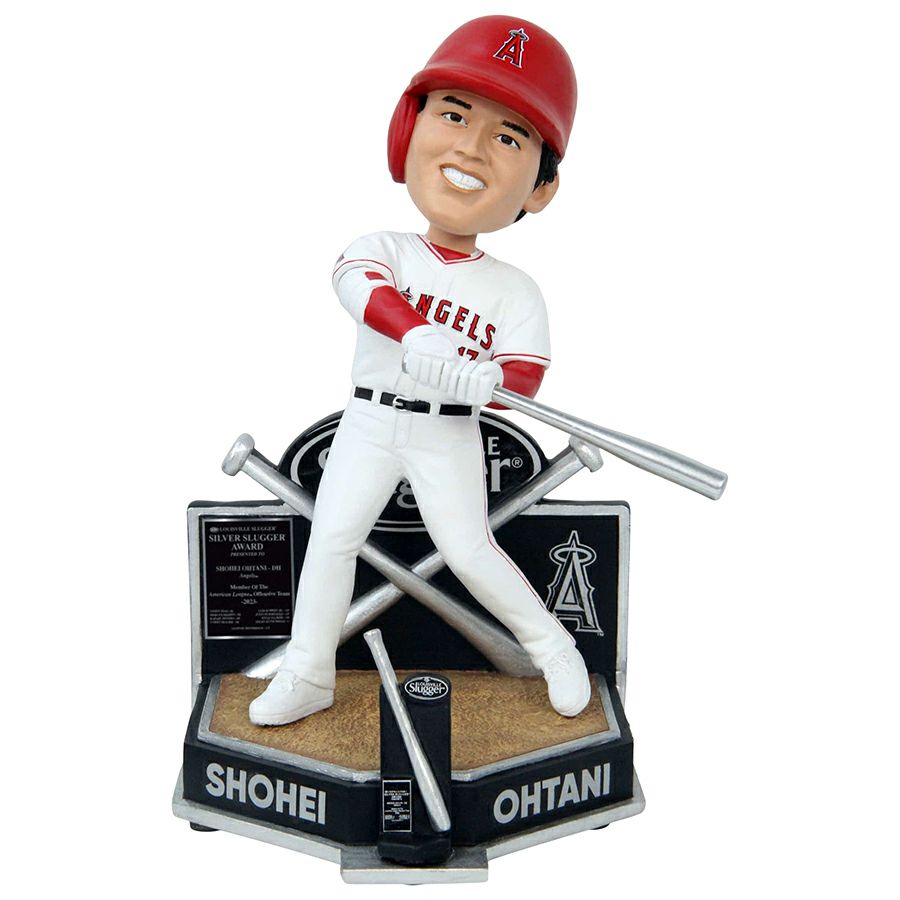MLB 大谷翔平 エンゼルス ボブルヘッド 【288個限定】2023シルバー [限定288] 大谷翔平ボブルヘッドシティコネクトユニフォーム