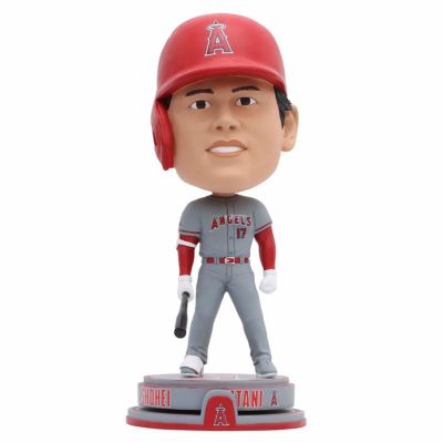 MLB 大谷翔平 エンゼルス ボブルヘッド 【144個限定】Spinner ビッグヘッド Bobblehead フィギュア FOCO グレー