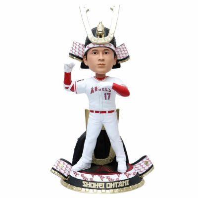 MLB 大谷翔平 エンゼルス ボブルヘッド 【360個限定】Warrior Hat Home Run Celebration Bobblehead フィギュア 兜 FOCO