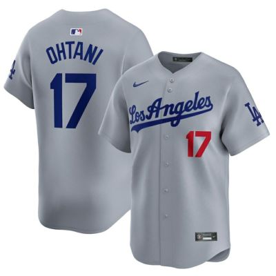 MLB 大谷翔平 ドジャース ユニフォーム リミテッド Limited Player Jersey (Gray Los Angeles) ナイキ/Nike ロード【2411FSPR】