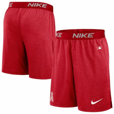 MLB エンゼルス ショーツ ハーフパンツ オーセンティックコレクション AC Practice Performance Shorts ナイキ/Nike レッド